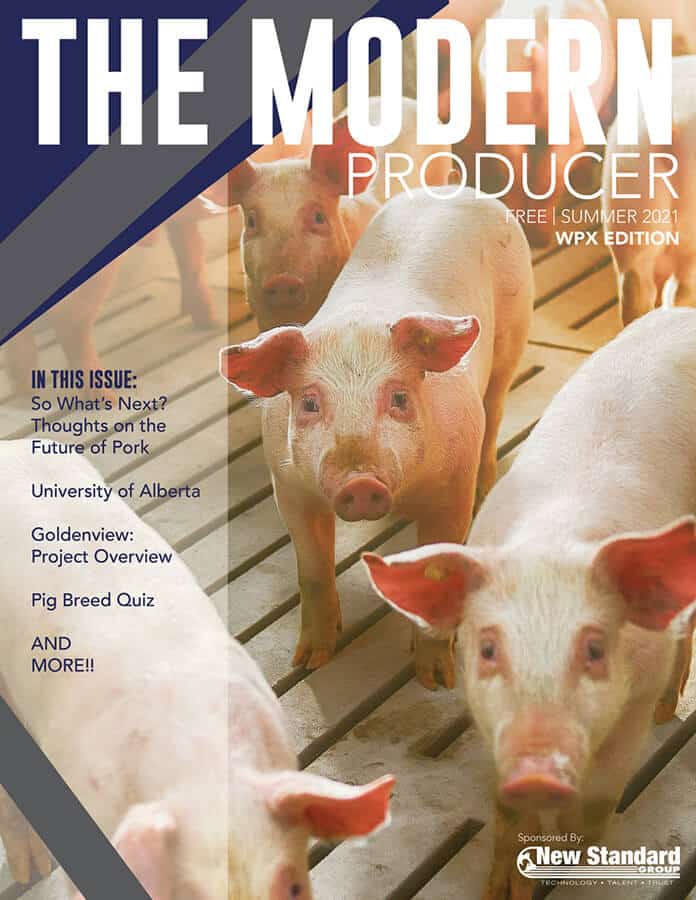Magazine Cover of The Modern Producer, Summer 2021 WPX Edition