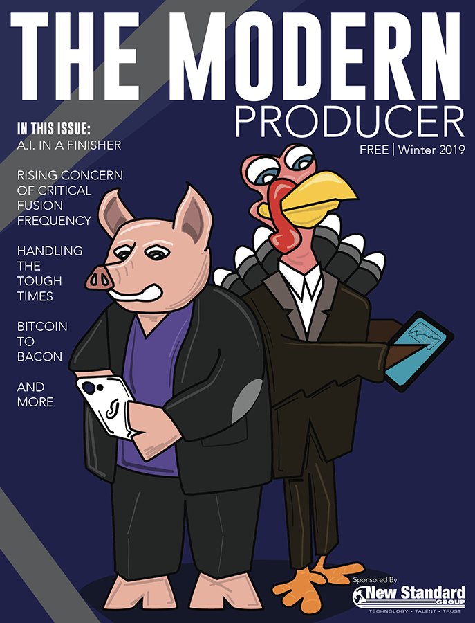 Magazine Cover of The Modern Producer, Winter 2019 Edition
