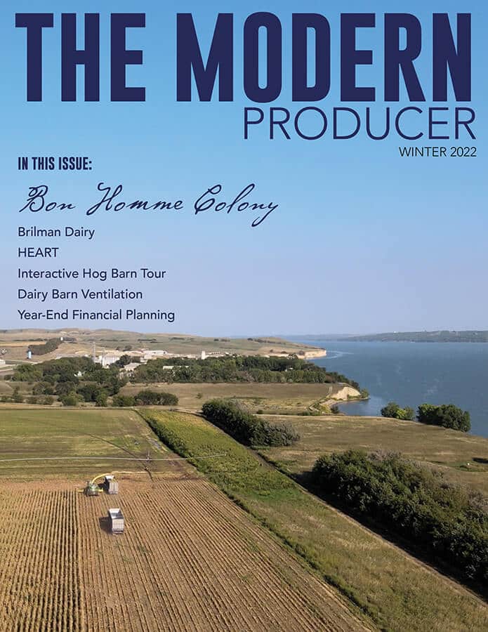 Magazine Cover of The Modern Producer, Winter 2022 Edition