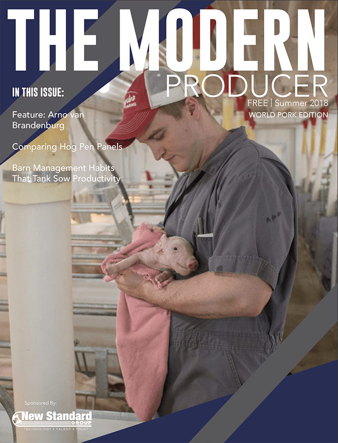 Magazine Cover of The Modern Producer, Summer 2018 Edition