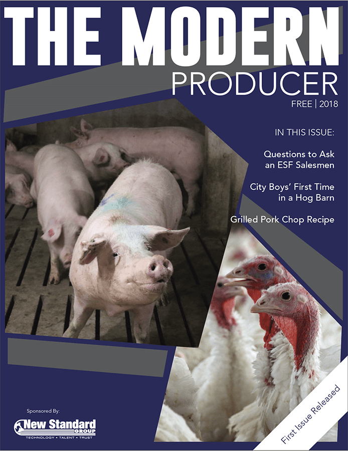 Magazine Cover of The Modern Producer, 2018 Edition